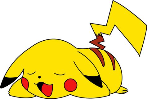 sleeping pikachu by ryan89-19 on DeviantArt