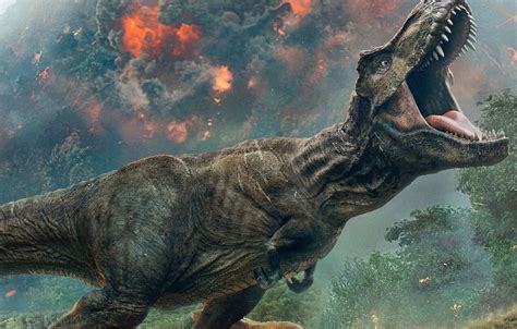 It's a T-Rex Versus a Lion in Ferocious new Jurassic World: Fallen Kingdom Spot - The Credits