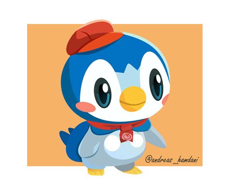 Pokemon Series : Piplup andreashamdani - Illustrations ART street