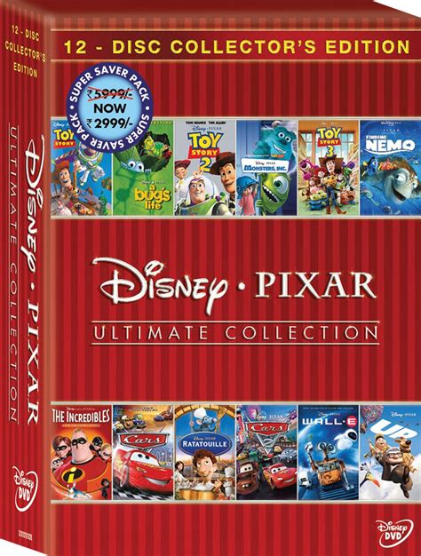 Disney Pixar: Ultimate Collection 12 Movies Price in India - Buy Disney Pixar: Ultimate ...