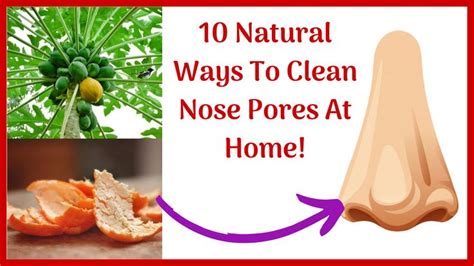 How To Clean Nose Pores? 10 Ultimate Home Remedies | Clean nose pores, Nose pores, Migraine home ...