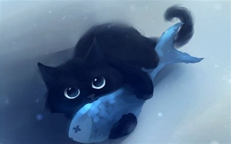 Cute Anime Cat Wallpaper (62+ images)