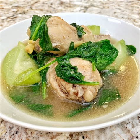 Chicken Tinola - What's Barb Cooking