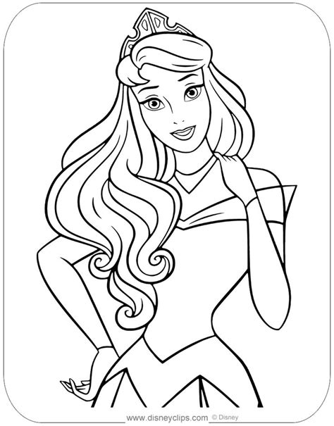 Color in Princess Aurora | Disney princess coloring pages, Sleeping ...