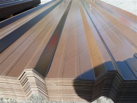 BOX PROFILE PVC COATED METAL ROOFING SHEETS IN SHEFFIELD | eBay