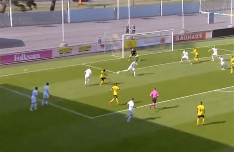 (Video) Anthony Elanga scored screamer on Sweden U21 debut