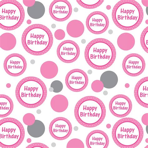 Premium Gift Wrap Wrapping Paper Roll Pattern Birthday Party | eBay