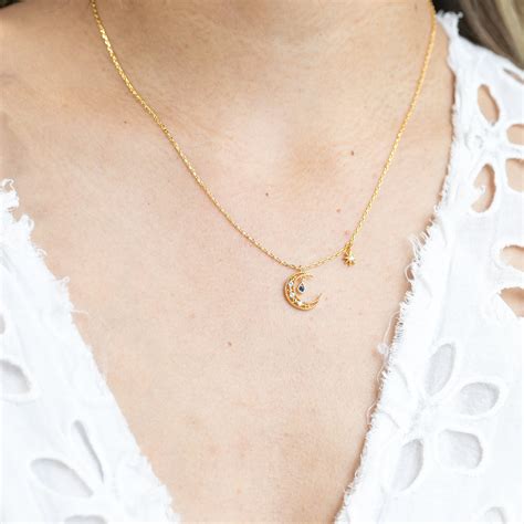 Blue Moon Necklace – Girls Crew