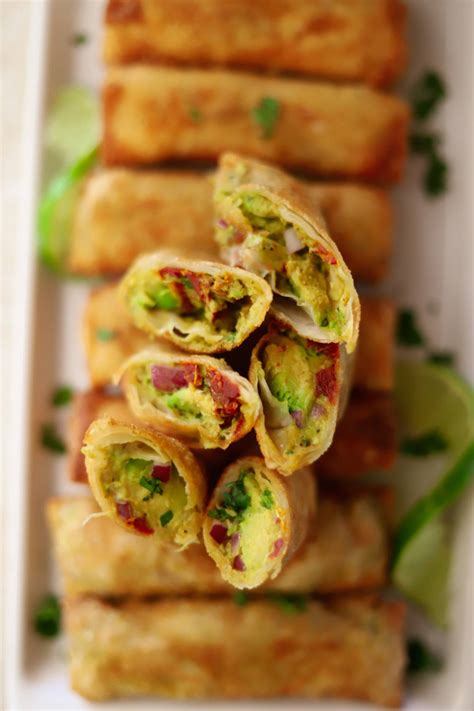 Avocado Egg Rolls | Moribyan