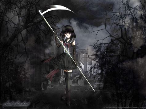 Evil Anime Girl Wallpaper.