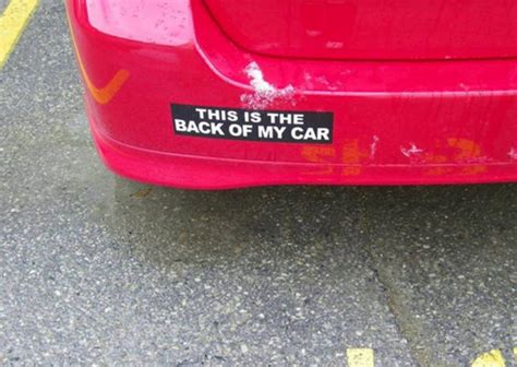 27 Funny Bumper Stickers That Will Make You Do a Double Take