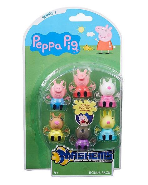 Peppa Pig Mashems 6 Pack | Peppa pig toys, Peppa pig, Peppa