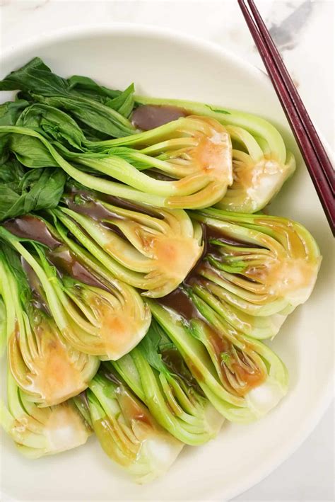 Bok Choy with Oyster Sauce - CJ Eats Recipes