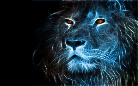 Neon Lion Wallpapers - Wallpaper Cave