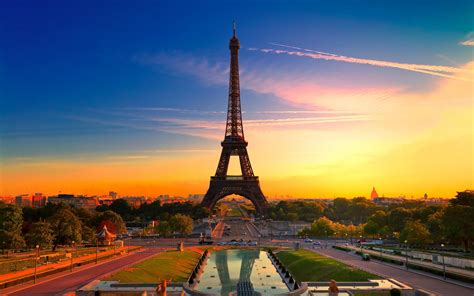 Eiffel Tower Sunset wallpaper | 2560x1600 | #21368