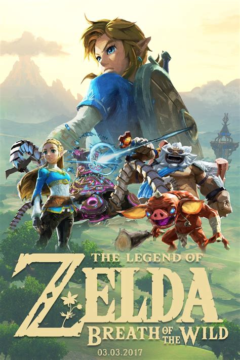 The Legend Of Zelda Breath Of The Wild Poster | Images and Photos finder