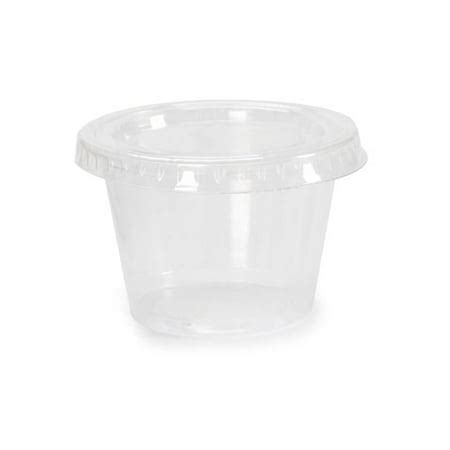 Small Plastic Cups With Lids - 25 Pack - Walmart.com