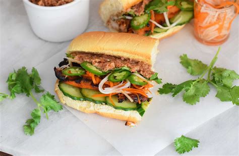 Grilled Chicken Banh Mi Recipe