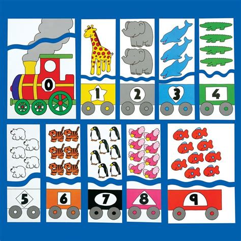 Number train jigsaw puzzle – Artofit