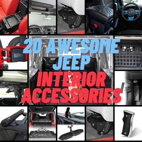 20 Awesome Jeep Interior Accessories - BlackDogMods