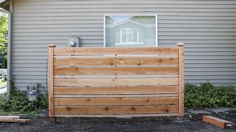 How to Build a DIY Horizontal Fence