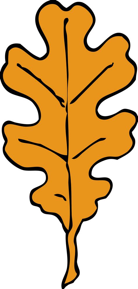 Oak Leaf Outline - ClipArt Best