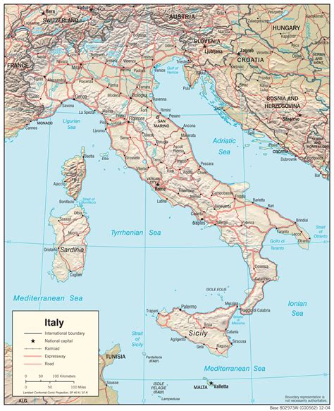 Maps of Italy | Detailed map of Italy in English | Tourist map of Italy ...