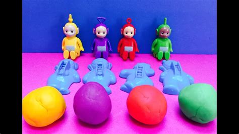 PLAY-DOH TELETUBBIES Creating Characted Molds with Toys- - video Dailymotion