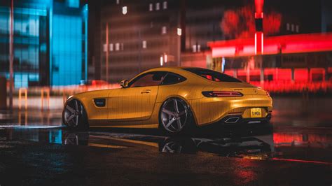 Mercedes Amg Yellow 4k, HD Cars, 4k Wallpapers, Images, Backgrounds ...