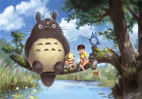 Totoro Desktop Wallpapers - Top Free Totoro Desktop Backgrounds - WallpaperAccess