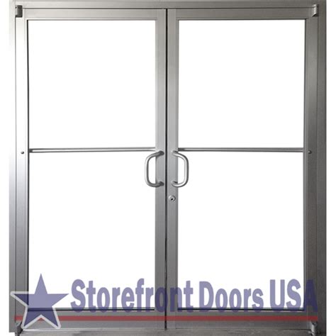 Commercial Double Storefront Door - 6’0″ x 7’0″ (72" X 84 ...