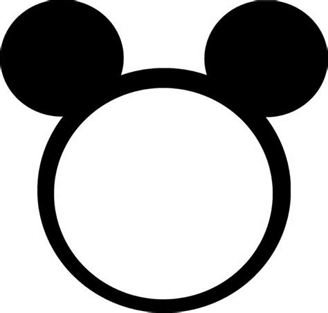 Mickey Mouse Head Silhouette Clip Art at GetDrawings | Free download