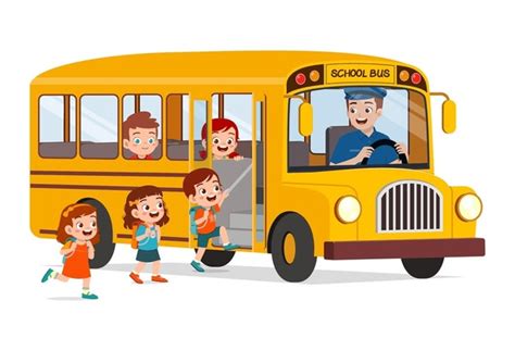 School Bus Cartoon