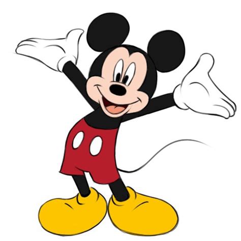 How to Draw Mickey Mouse Easy -Drawing Tutorial For kids