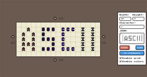 ASCII Map Editor 🚀 by stmn