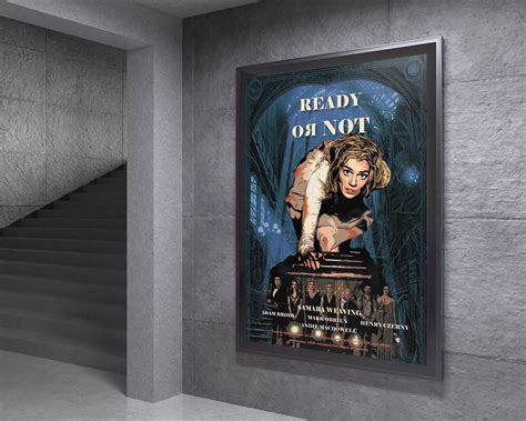 READY OR NOT FILM POSTER on Behance