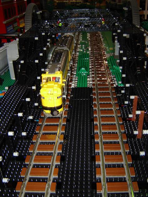 Lego Train Bridge ver. 10 | Lego trains, Lego, Lego bridge