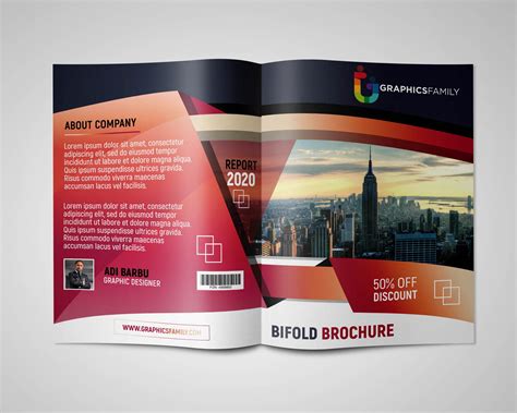 Bi Fold Brochure Template Free Download