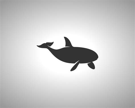 orca vector silhouette 21623248 Vector Art at Vecteezy