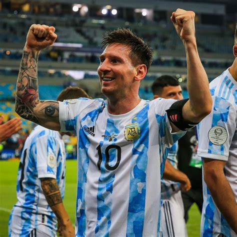 Copa America 2021: Lionel Messi wins first senior International trophy; See Pics