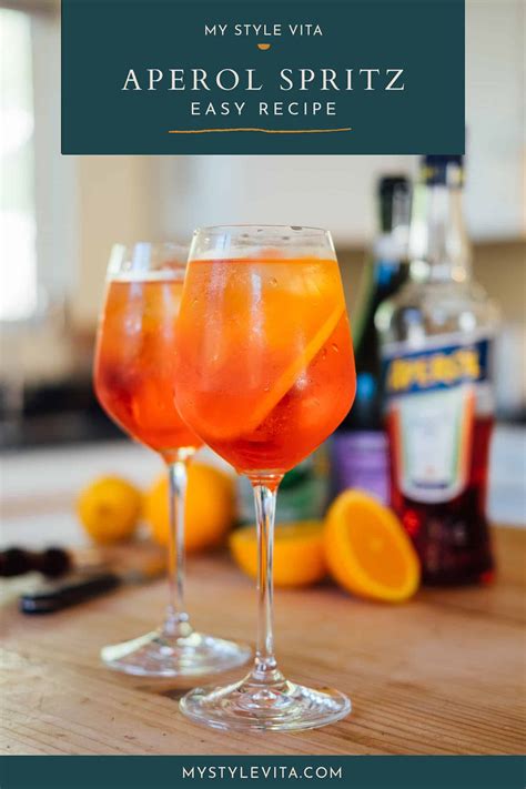 Aperol Spritz Recipe - A Classic Summertime Cocktail - an indigo day