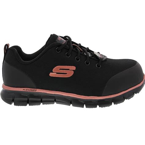 Skechers Work Chiton | Women's Safety Toe Work Shoes | Rogan's Shoes