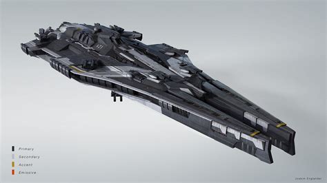 ArtStation - Spaceship, Joakim Englander | Space ship concept art ...