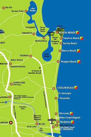 Noosa and Surrounding Suburbs: Noosa Maps