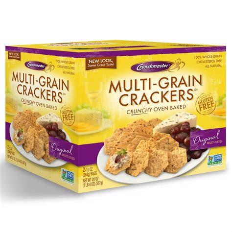 Crunchmaster Multi Grain Crackers Gluten Free 20 Oz | eBay