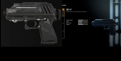 The DC-17 Blaster Pistol Barrel Was made longer in this update (Which ...