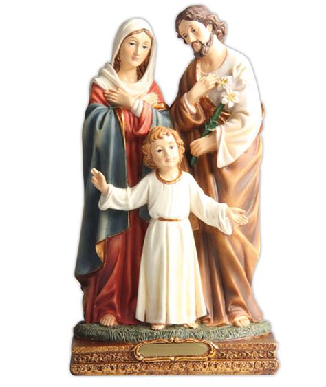 Statue: Resin Holy Family 200mm - Statues 20-25cm - Pleroma Christian Supplies