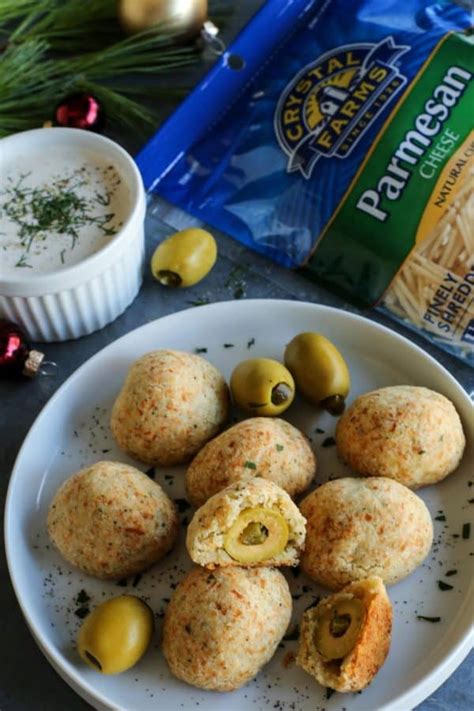 Olive Cheese Balls (Easy Baked Appetizer!)