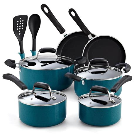 Best induction cookware set blue - 4U Life