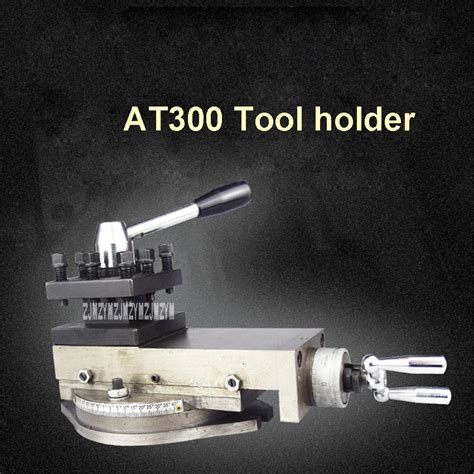 New AT300 Tool Holder Mini Lathe Accessories Metal Lathe Holder Tool Assembly Quick Change Lathe ...